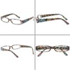 Kerecsen Women's Reading Glasses 4 Pairs Ladies Fashion Spring Hinge