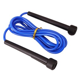 2.8m PVC Skipping Rope With Plastic Handles [Blue]