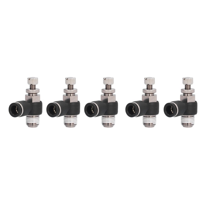 L Type Right Angle Throttle Valve Quick Fitting Convenient Elbow