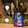 Hanging Solar Lantern Outdoor Decorative Waterproof LED Solar Hummingbird Lights