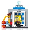 Mega Bloks Photo Booth Time Machine Spongebob Movie sponge out