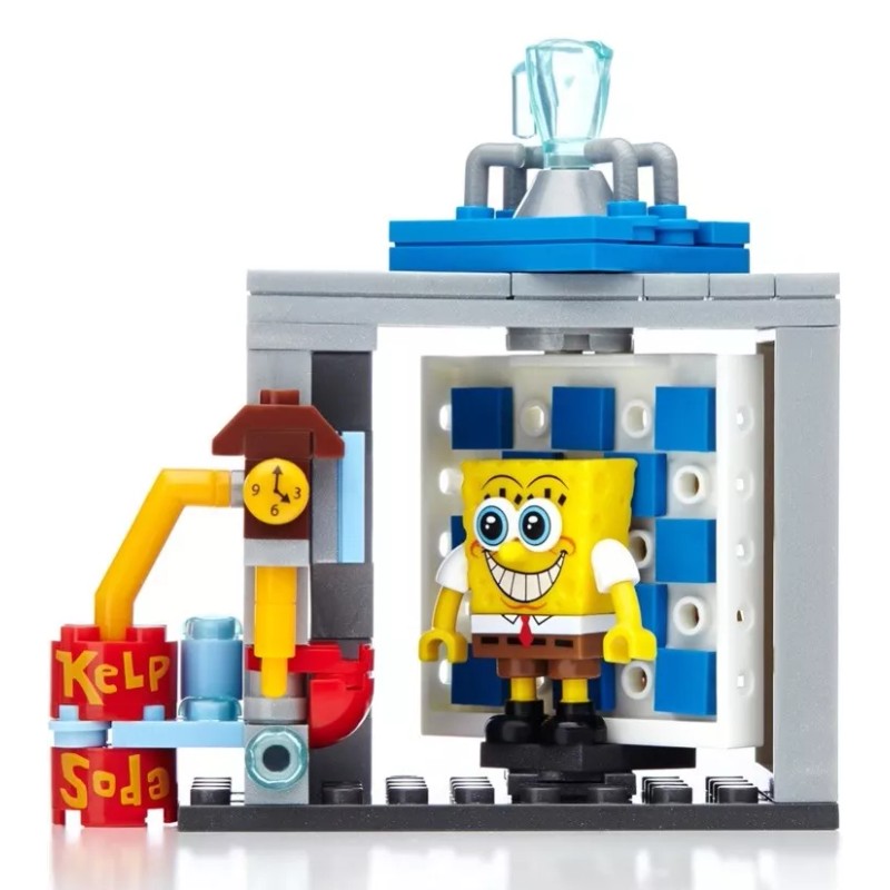 Mega Bloks Photo Booth Time Machine Spongebob Movie sponge out