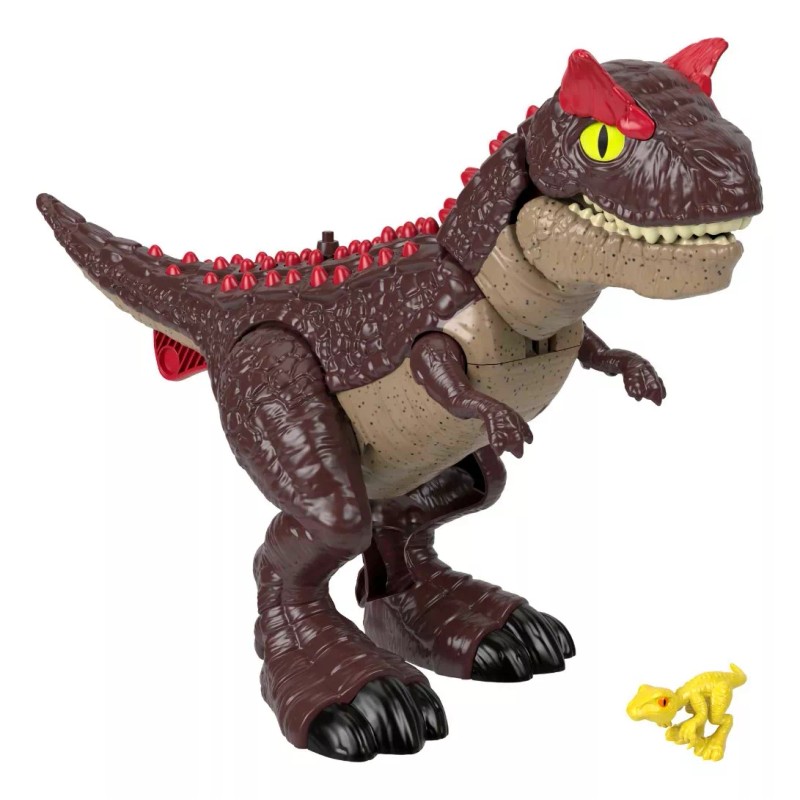 Imaginext Jurassic World Dinosaurio Carnotaurus Modo Defensa
