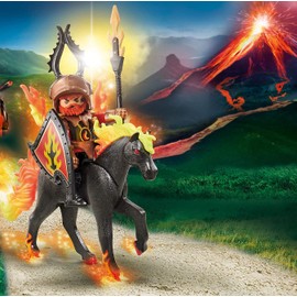 Playmobil Add-On Series 9882 Fire Horse with Rider