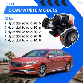 81905-C2510 Ignition Lock Switch Set Assembly with 2 Keys Fit for Hyundai Sonata 2015-2019 Ignition Lock Housing & Cylinder Replace OE# 81970-C1A00 81905-C2510