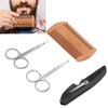 Juego Piezas Cuidado Barba Kit Afeitado Hombre Tijeras Tijera Bigote