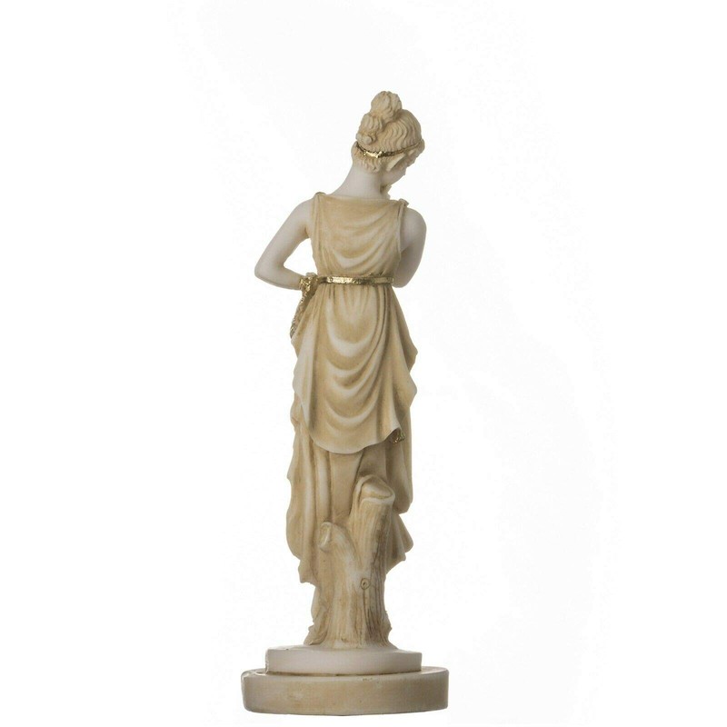 BeautifulGreekStatues Persephone Goddess of the Underworld Spring Time Gold Vegetation