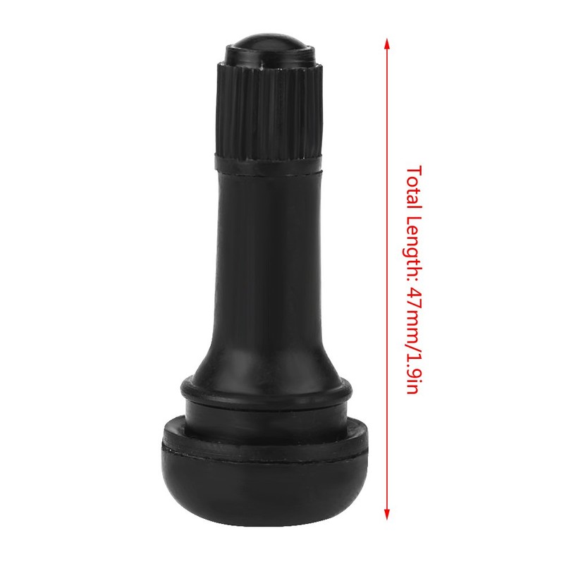 KIMISS 10Pcs Coche TR413 Rueda Neumático Vástago de la válvula