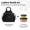 Fit & Fresh Cromwell Cinch Lunch Bag for Women |