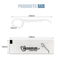 80 Count Dental Flossers Individually Wrapped - Perfect for Adults & Kids, Travel-Friendly Dental Picks for Teeth Cleaning and Plaque Removal