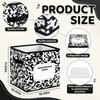 Romooa 6 Pcs 11 Inch Composition Book Classroom Fabric Storage