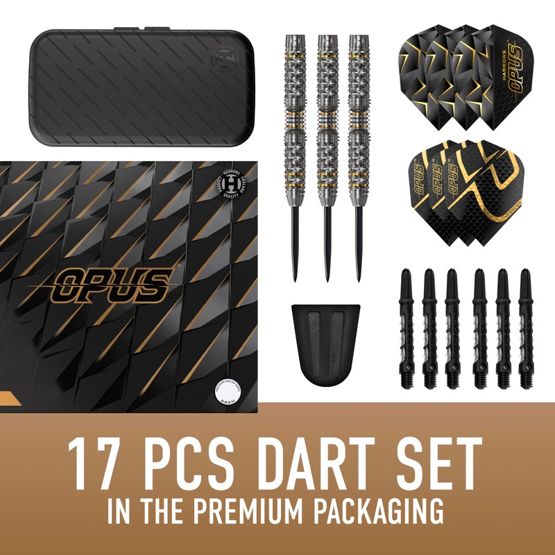 Harrows Opus Darts Set I Professional Darts 90% Tungsten Steel
