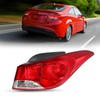SOCKIR Tail Light Assembly for 2011 2012 2013 Hyundai Elantra