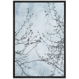 SIGNWIN Framed Canvas Wall Art Birds on Tree Canvas Prints Home Artwork Decoration for Living Room,Bedroom - 24x36 inches