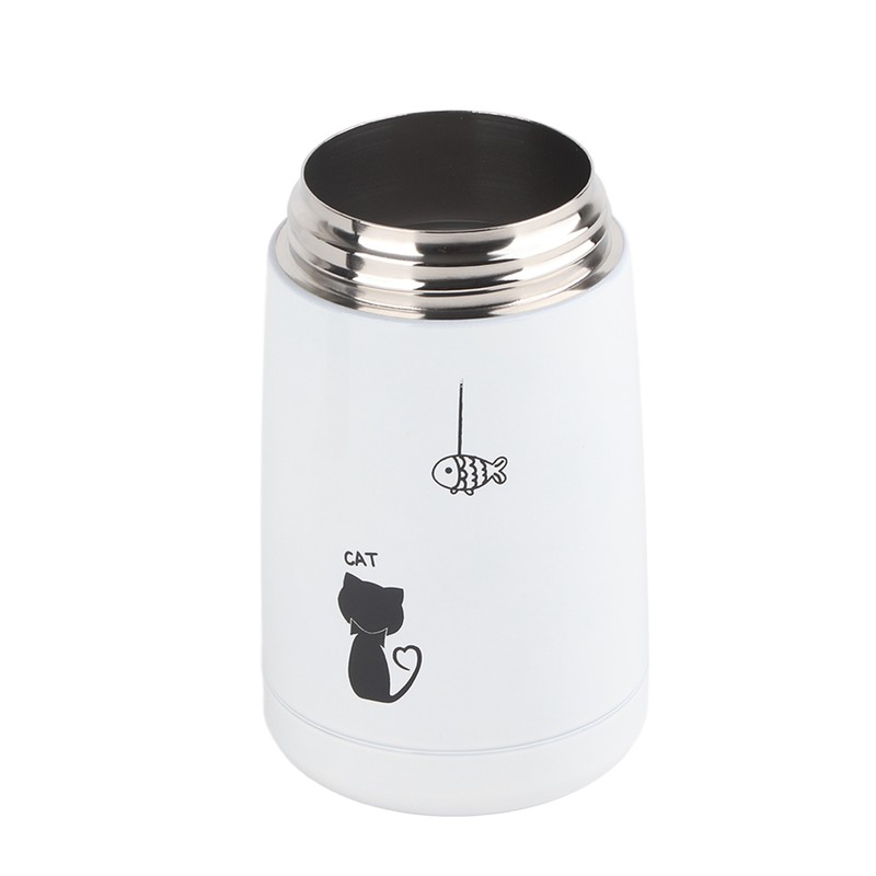 Cute Cartoon Stainless Steel Insulation Vacuum Cup Bottle with Pendant