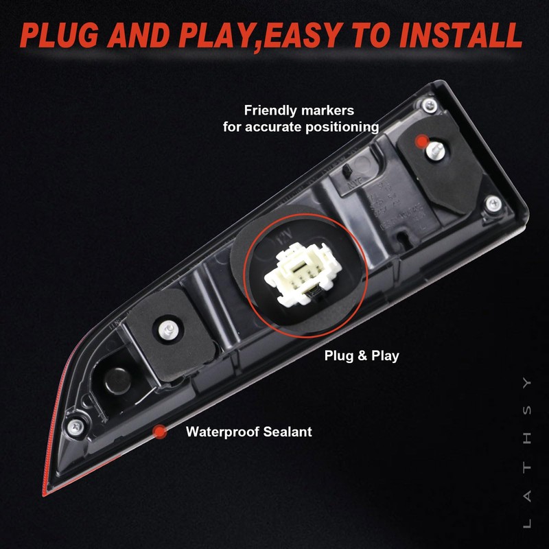 Tail Lights Compatible With 2019-2022 Honda Pilot Rear Light Taillights