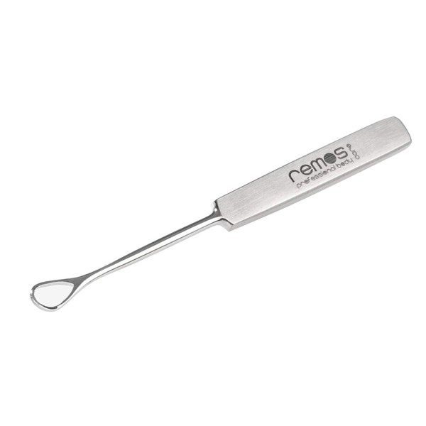 REMOS Ear Wax Remover - stainless steel - easy earwax removal Satin 7 cm-2 3⁄4"