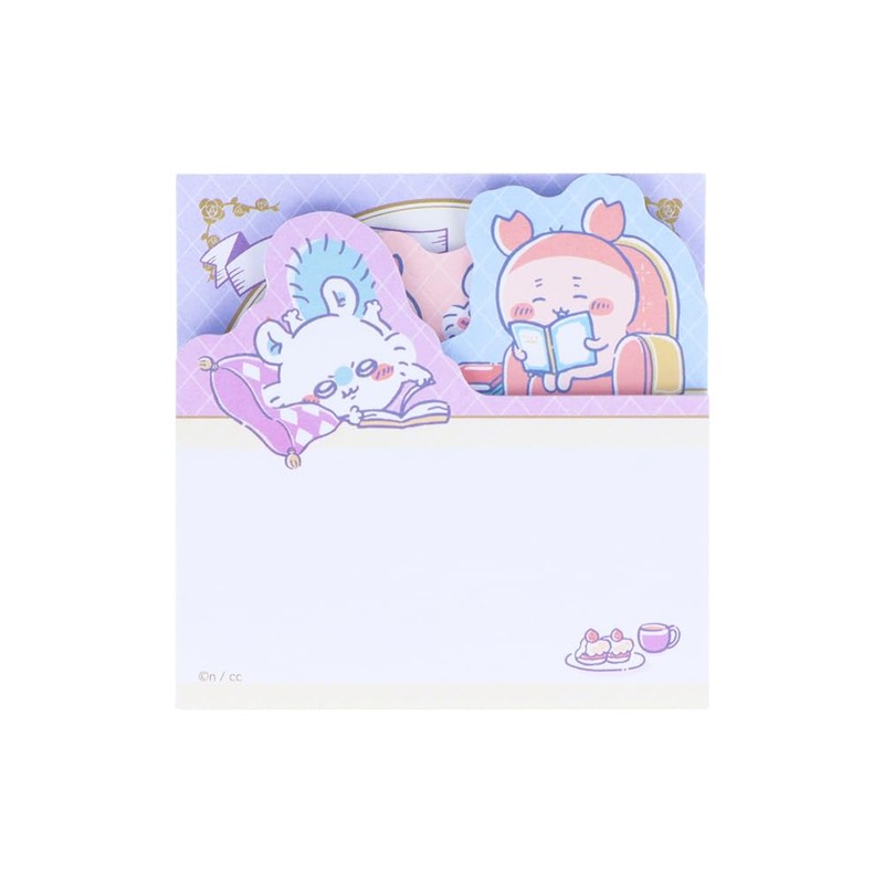 Sunstar Stationery S2843994 Chiikawa Sticky Notes Die Cut Wonder Tea