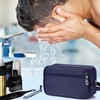 Toiletry Bag for Men, Veyarien Portable Travel Wash Bags, Water-Resistant