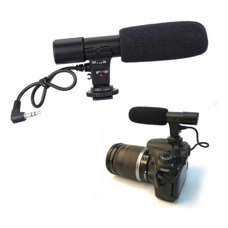Cámara Slr Crófono Crófono De Grabación Estéreo Para