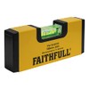 Faithfull FAISLB100 Pocket Magnetic Spirit Level 100mm (4in)