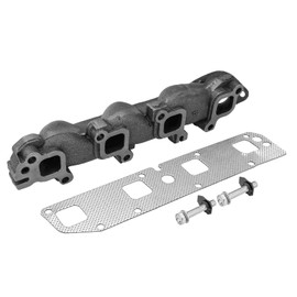 A-Premium Right Engine Exhaust Manifold Kit W/Gasket & Bolts & Nuts [OHV 8Cyl 5.7L] Compatible with Jeep Commander 2006-2008, Grand Cherokee 2005-2008