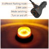 BIHEE Beacon Light 12V/24V Amber Flashing Beacon with 8 Modes