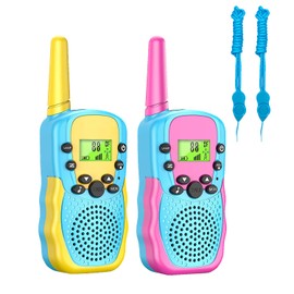TRH88 Walkie Talkie, Set of 2, For Kids Specified Amateur Radio, No License Required, Hands-Free (VOX) Function, Easy to Operate, Can Be Used By Adults and Children, Compliant With Ministry of Home Affairs Technical Standards