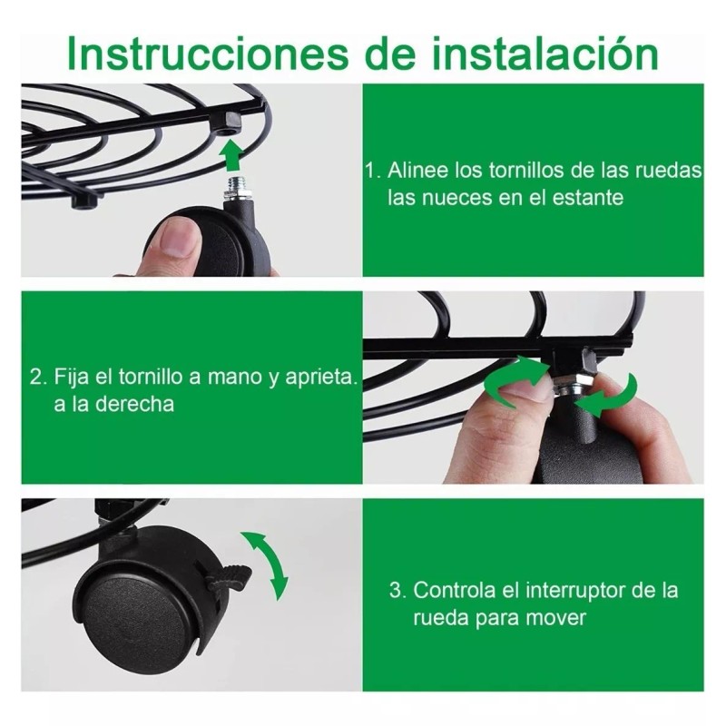 xttx 2 Soportes De Base De Maceta De Metal Con