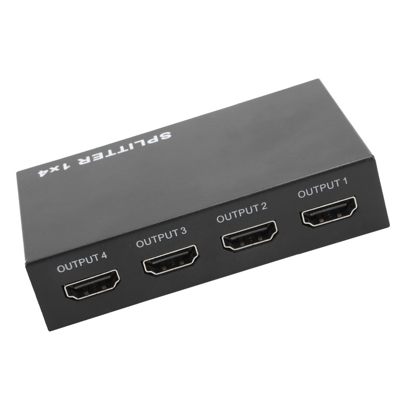 High Definition Multimedia Interface Splitter 3D 1080P 1‑in‑4‑out Amplifier