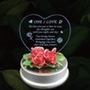One I Love Heart Shape LED Light Gift BF GF