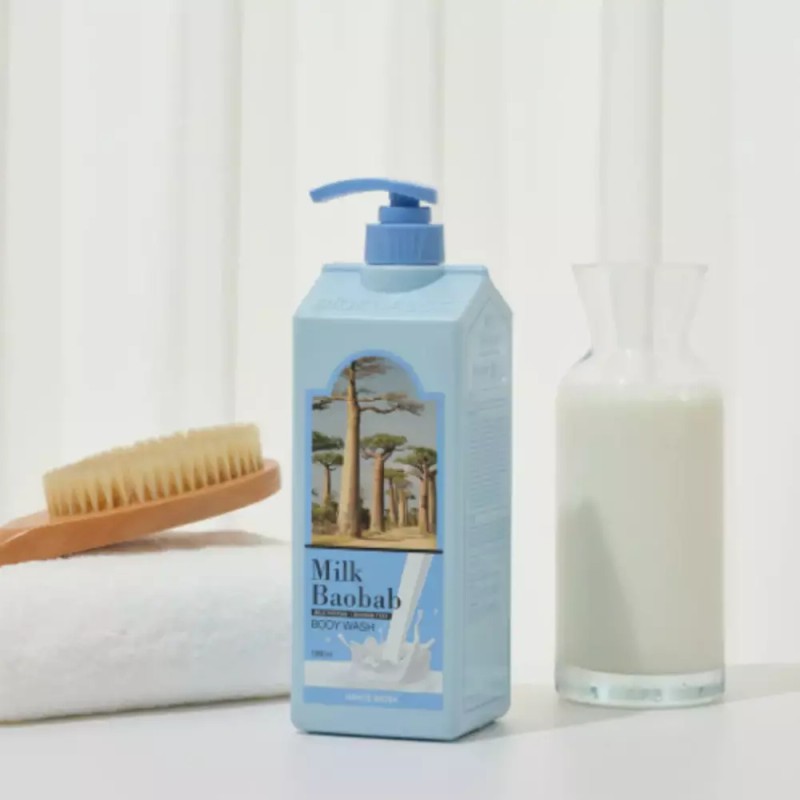 Milky Bouquet 밀크바오밥 샴푸 트리트먼트 바디워시 화이트머스크 Milk Baobab Shampoo
