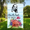 Home Decoration Outdoor Garden Yard Flags Sign Polyester Flag Double