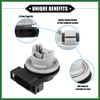 Motoforti Turn Signal Light Socket Compatible for Jeep Wrangler TJ,