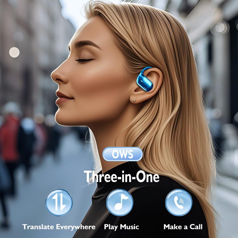 AI Real-Time Translation Earbuds | 2025 AI Translator Device with