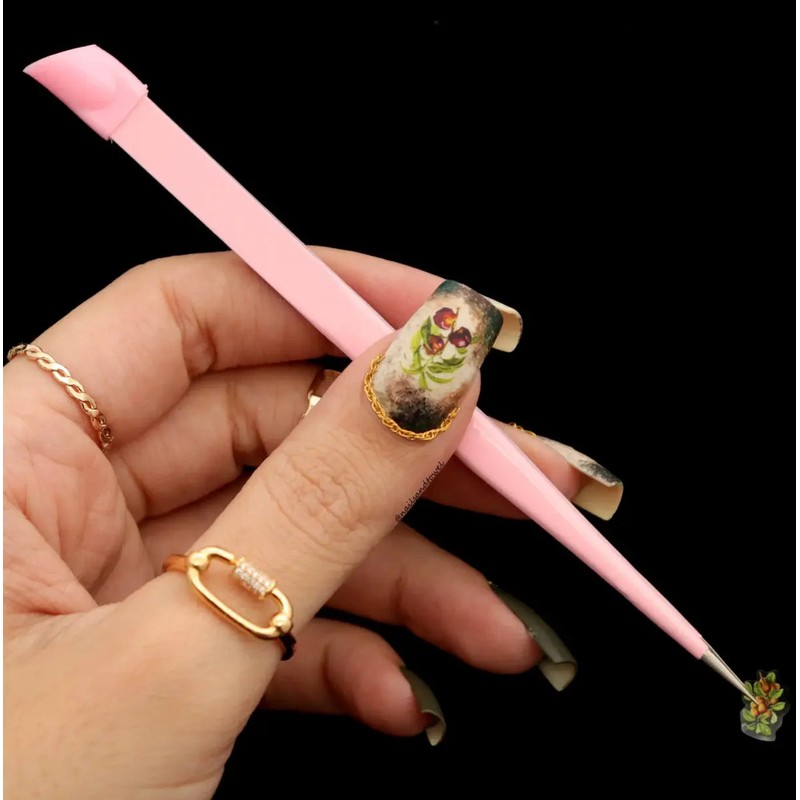 Daily Charme Pink Nail Art Tweezer