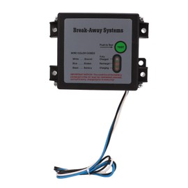 12V Trailer Brakes Breakaway Kit with LED Indicator and Charging System