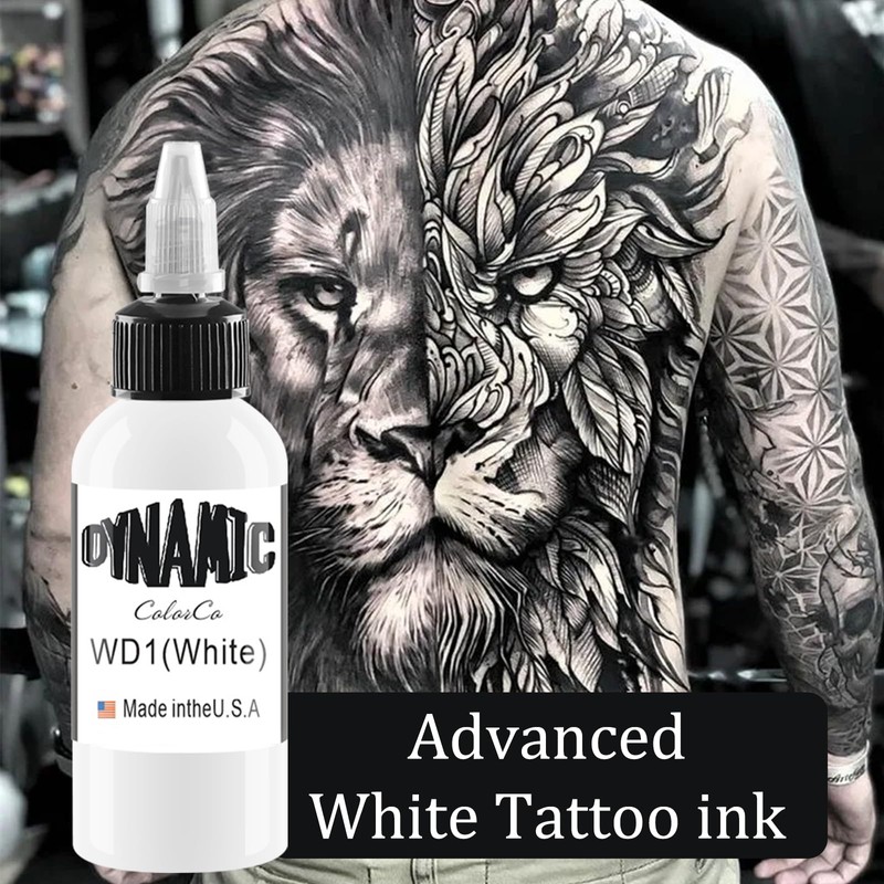 DLDN01 Ink, Tattoo Ink, White Tattoo Ink, Ultra White Ink,