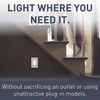 Legrand radiant NTLFULLWCC6 Full Adjustable LED Night Light Outlet, For