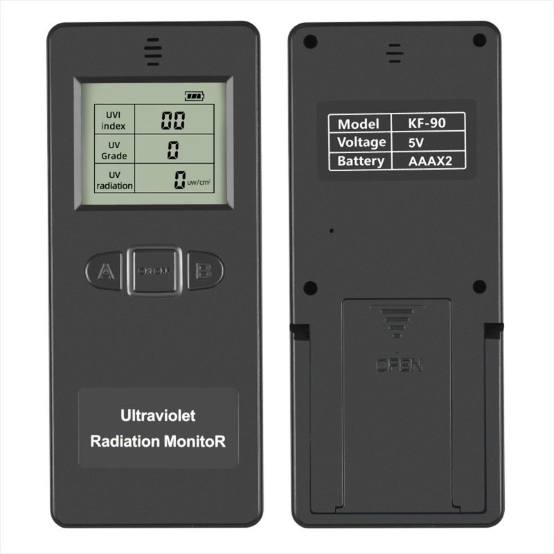 Portable Digital Ultraviolet Radiation Detector Ultraviolet UVI Meter Radiometer Tester