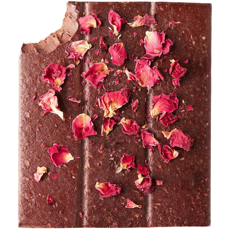 Honey Mama's, Lavender Rose Cocoa Truffle Bars, No Refined Sugar,