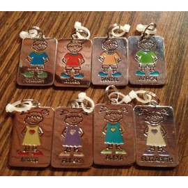 Ganz ID Kid Tag Charm ADRIAN ALEXA ALEXANDRA ALEXIS ALLISON ALEXANDRIA AMY