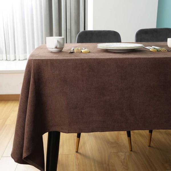 SEASHORE TREE Rectangle Tablecloth 55x71 Inch Water and Stain Resistant