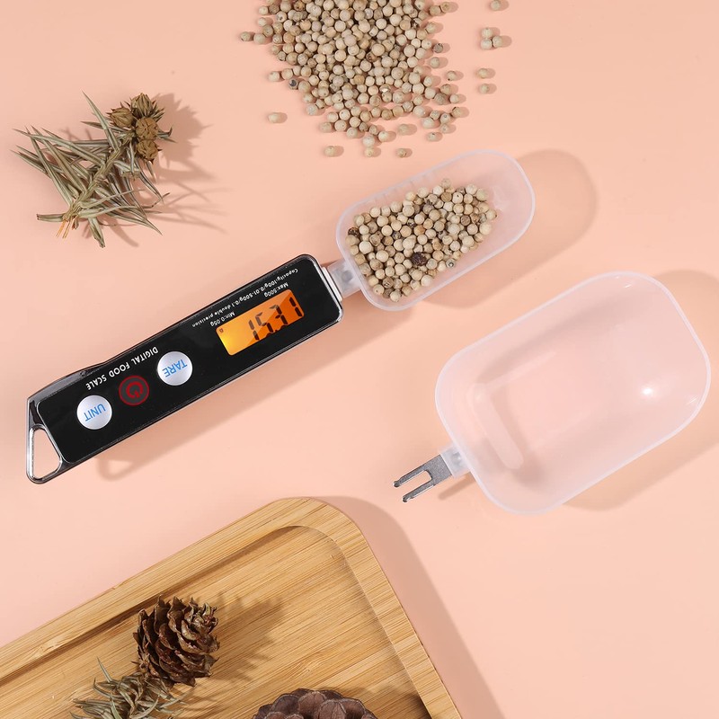 BSEWO Digital Measuring Spoon Scale, Electronic Kitchen Scale with Tare