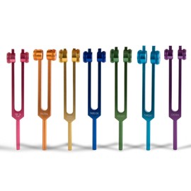 FMTY Tuning Fork for healing 7 chakra tuning fork set for meditation, yoga, energy balance, sound healing, Frequency Healing Devices