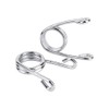Motorcycle Solo Springs Solo Springs 3.5" Chrome Custom Torsion Solo