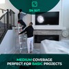 CS 3 Pack Extra Large Plastic Dust Sheets for Decorating