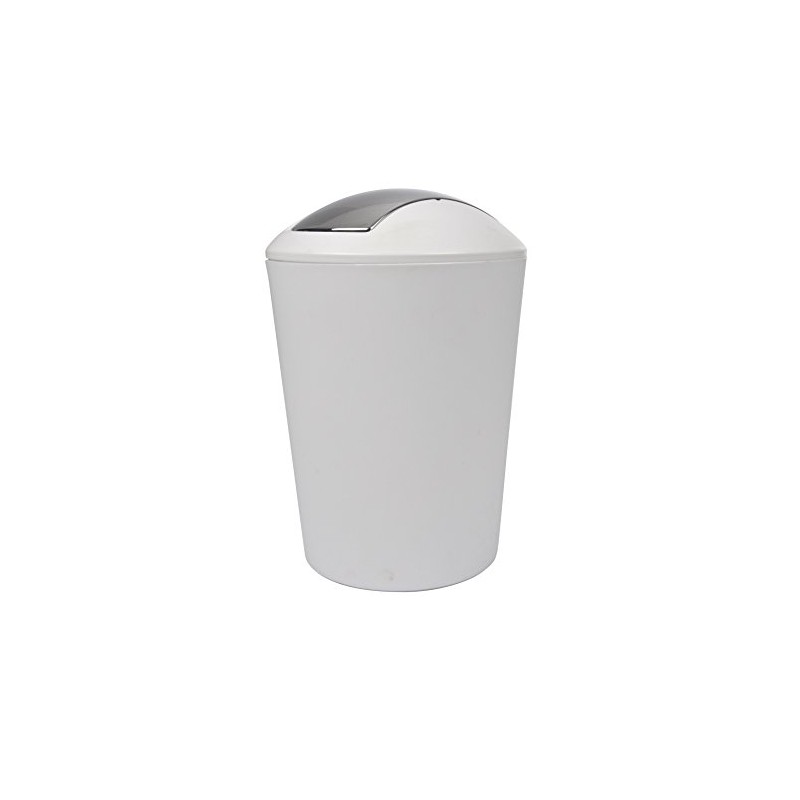 Douceur d'Intérieur Swing Bin 5.6 Litre white