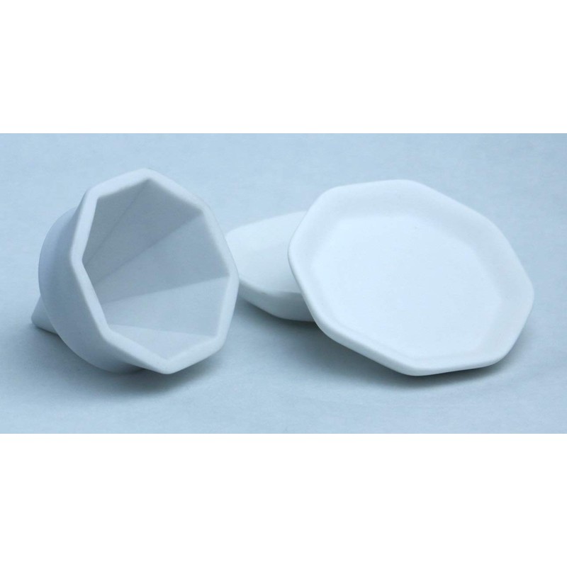 Moa Feteli [Salt Set] Octagonal Salt Set, Made in Japan,