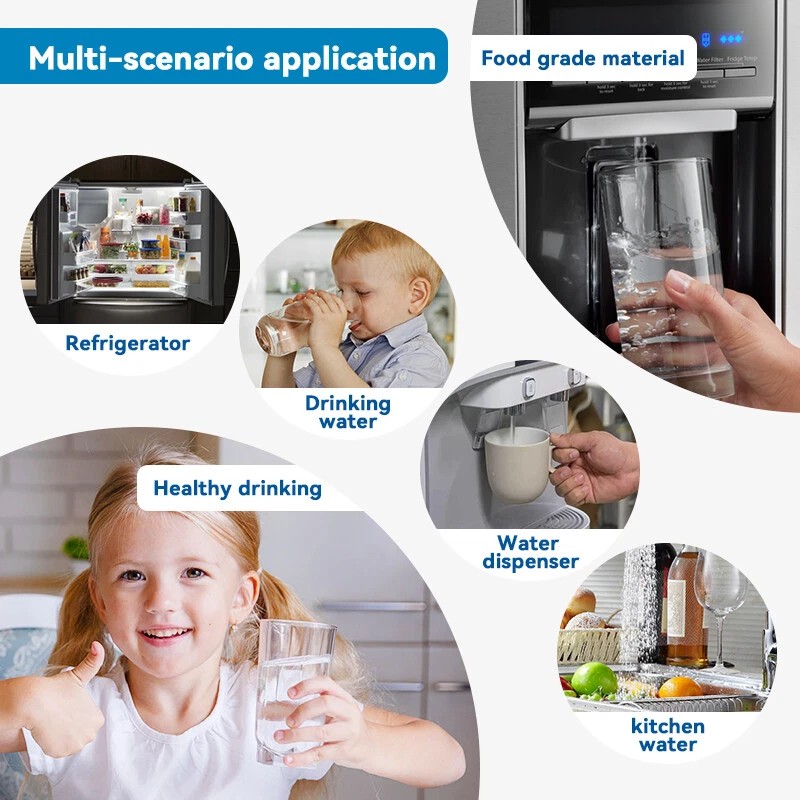 For LG LT1000P ADQ747935 ADQ74793501 Fridge Refrigerator Water Filter 4PACK